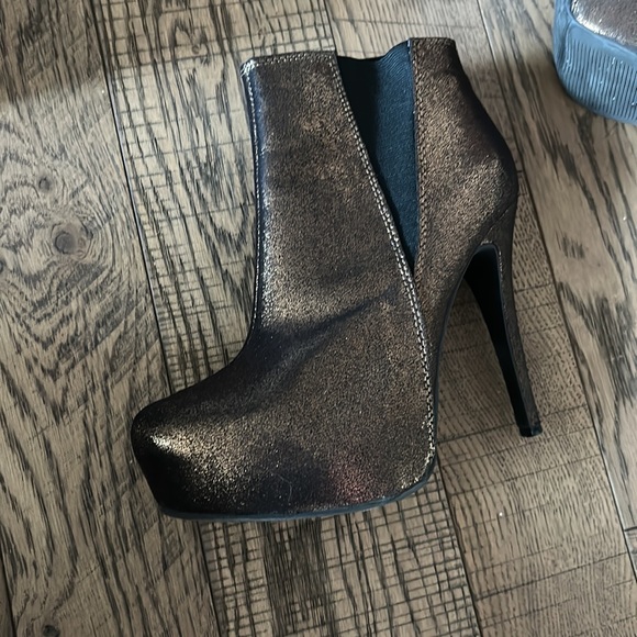 Used Banana Republic boots R R GEORGINE BRONZE - Picture 8 of 8